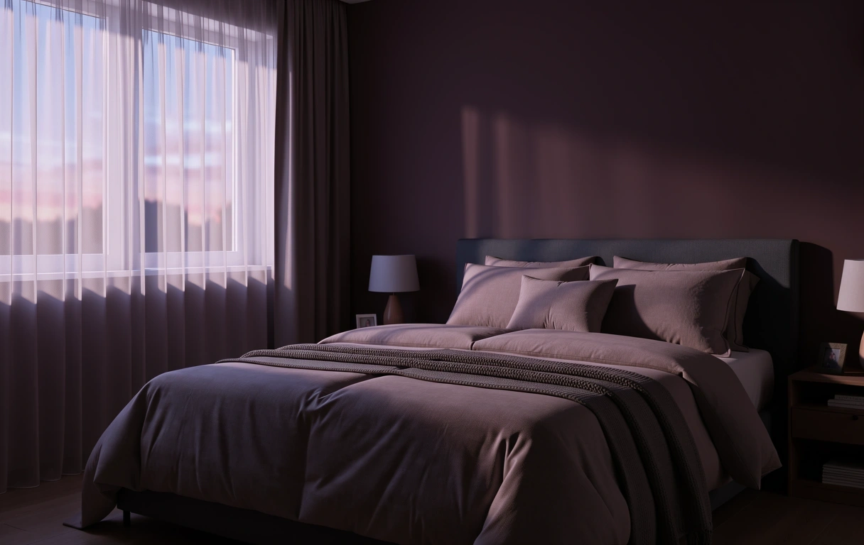 Atmosphère nocturne apaisante